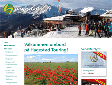 Tablet Screenshot of hagestadtouring.se